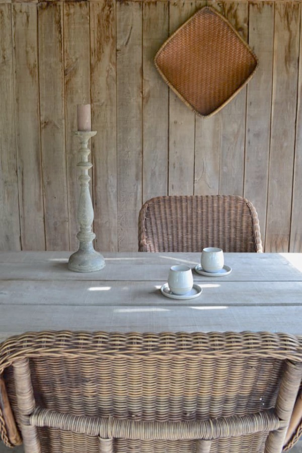 Photo gallery of Greet Lefèvre's Belgian home with interior design inspiration (photos by Claude Smekens and Belgian Pearls). Fall in love with enchanting gardens and traditional Belgian architecture and sophistication. #belgianinteriors #europeancountry #rusticelegance