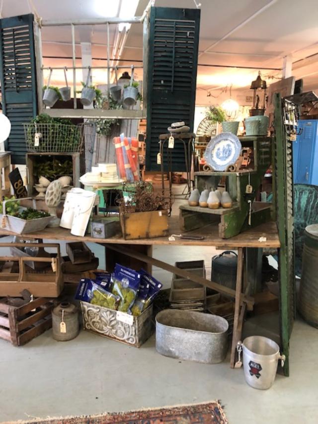 Scarlett Scales is a lovely antique shop in Franklin, Tennessee with a wonderful mix of whimsical and character-filled pieces - Hello Lovely Studio.