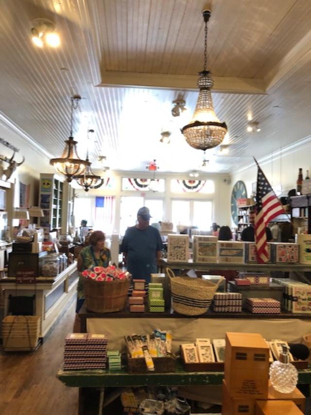 White's Mercantile in downtown Franklin, TN is filled with a charming mix of decor and farmhouse finds - Hello Lovely Studio. CLICK OVER to my place to discover 4 Charming Franklin Tennessee Shops for Vintage, Antiques & Farmhouse Decor Finds!
