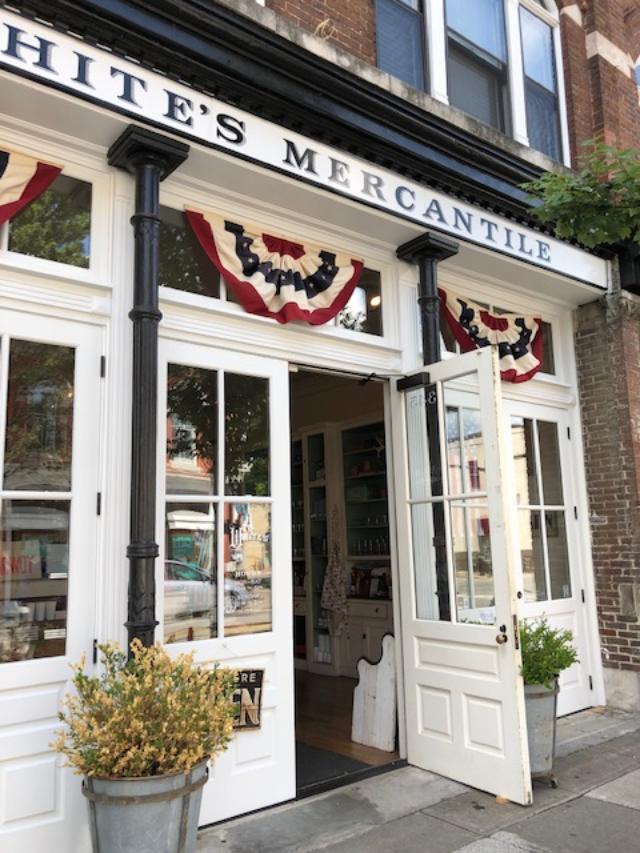 White's Mercantile in downtown Franklin, TN is filled with a charming mix of decor and farmhouse finds - Hello Lovely Studio.