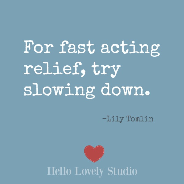 Inspirational quote on Hello Lovely Studio on a blue background. #inspiration #encouragement #wisdom #quotes