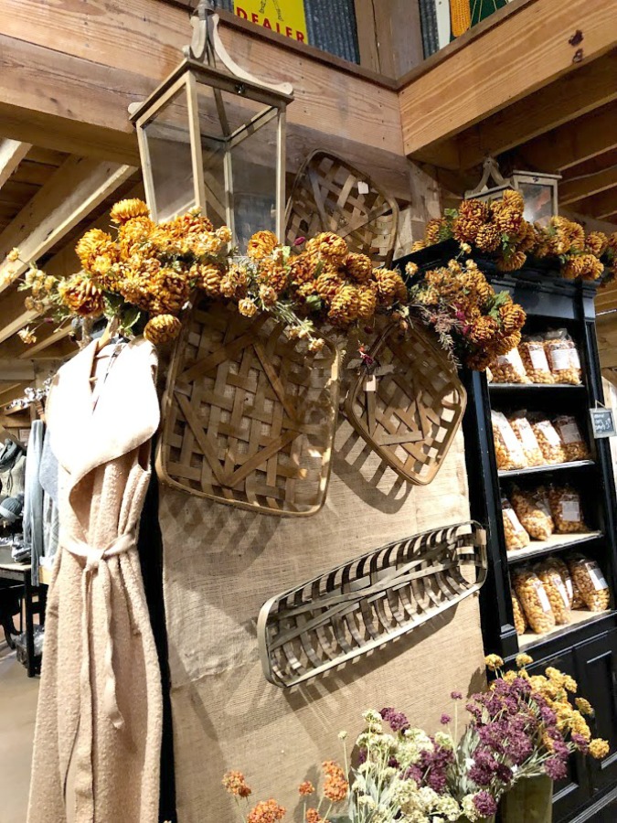 Fall decor inspiration from an apple orchard in Poplar Grove, IL (Edward's) - autumn magic in the heartland is hard to beat! Hello Lovely Studio. #falldecor #autumn #farmhousestyle #countrystyle #rusticdecor