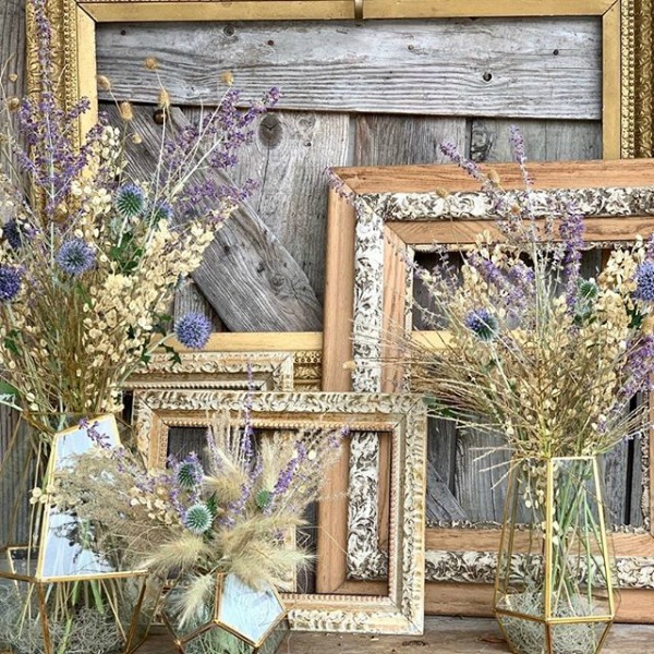 Ethereal beachy floral inspiration with lavender blue and natural hues - The Flower Theory in Danville, CA.  Come SCORE Autumn Quotes, Fall Floral Inspiration & Lady Bird Nailed It (Where Flowers Bloom, So Does Hope).#floralinspiration