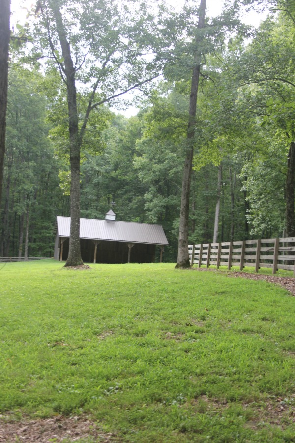 Secluded, woodsy, equestrian acreage at Storybook Cottage near Franklin, TN - Hello Lovely Studio.