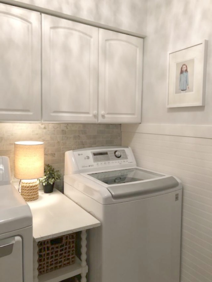 Before/After DIY Laundry Room Simple Makeover