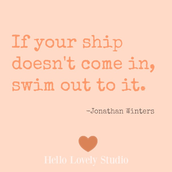 Inspirational quote to encourage and uplift on Hello Lovely Studio. #quotes #wonder #inspiration #goodness #encouragement