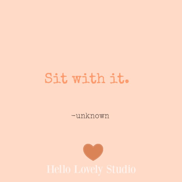 Inspirational quote to encourage and uplift on Hello Lovely Studio. #quotes #wonder #inspiration #goodness #encouragement