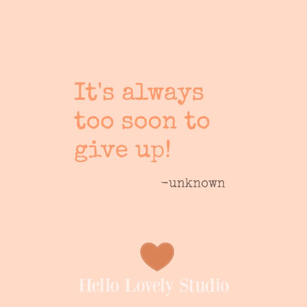 Inspirational quote to encourage and uplift on Hello Lovely Studio. #quotes #wonder #inspiration #goodness #encouragement