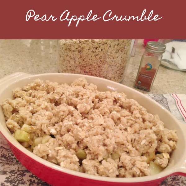 Make this delicious pear apple crumble recipe in the fall when you're ready for sweet deliciousness and the aroma of home! Hello Lovely Studio's recipe is easy and yummy. Come on over to enjoy 5 Autumn Recipes With Apples + Simple Fall Decorating Tips on Hello Lovely!