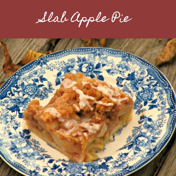 Delicious and perfect for fall, this slab apple recipe from Pinecones and Acorns is sure to please family and friends.