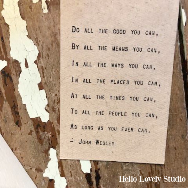 Inspirational quote on kraft paper cards to motivate, encourage, and uplift - Hello Lovely Studio. COME DISCOVER more inspiring words of wisdom, encouraging quotes, and affirmations on Hello Lovely Studio.