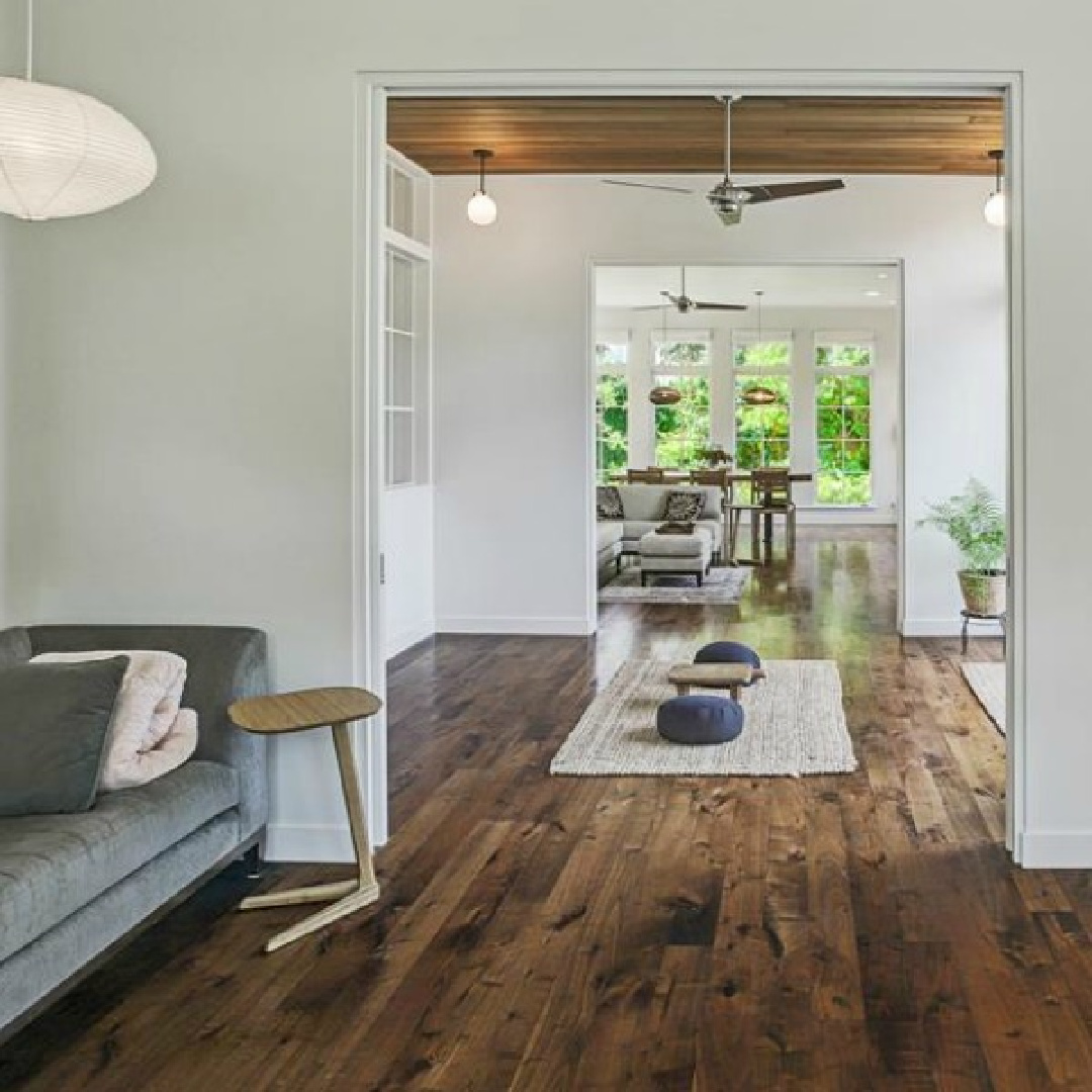 Minimal and modern Belgian design in an exquisite Houston home by Southampton Homes. #belgianstyle #modernbelgian #interiordesign