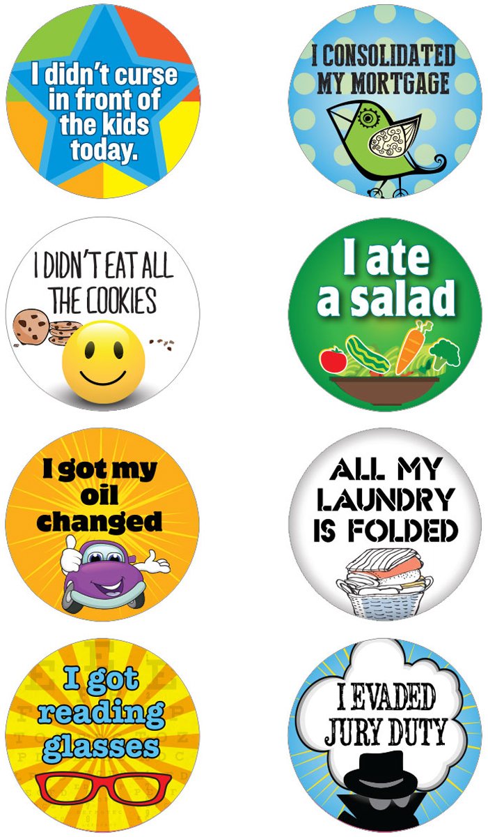 Funny adulting stickers