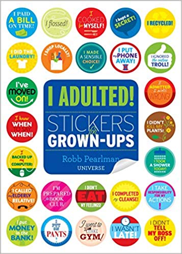 Funny adulting stickers