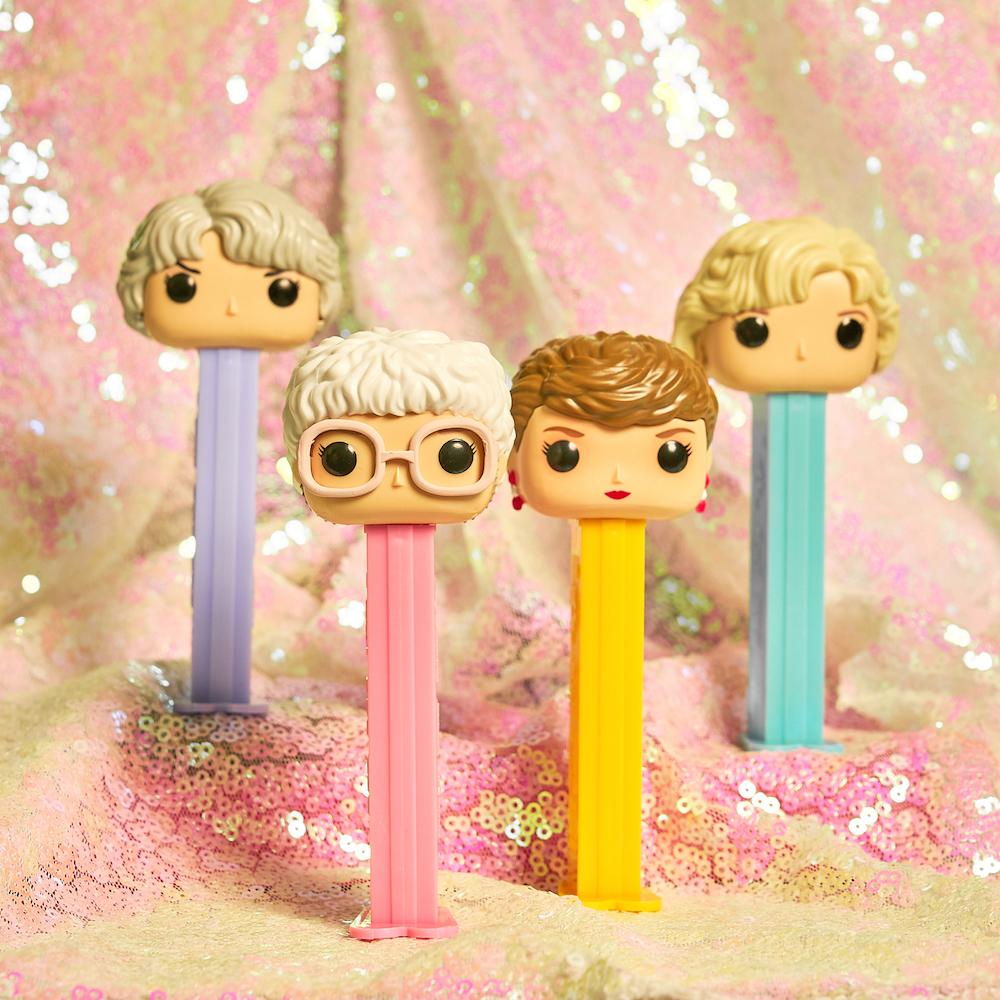 Golden Girls Pez Dispensers. #funnygift #candy #pez #goldengirls