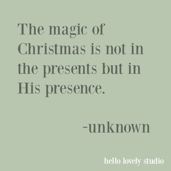 Inspirational quote about Christmas. #quotes #christmas #christianity #faith