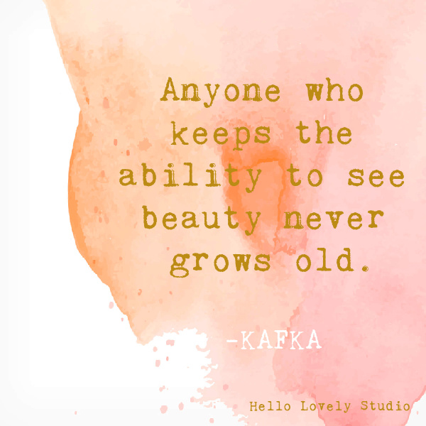 Kafka whimsical inspirational quote on Hello Lovely Studio on a watercolor background. #whimsicalquotes #inspirationalquotes #hellolovelystudio