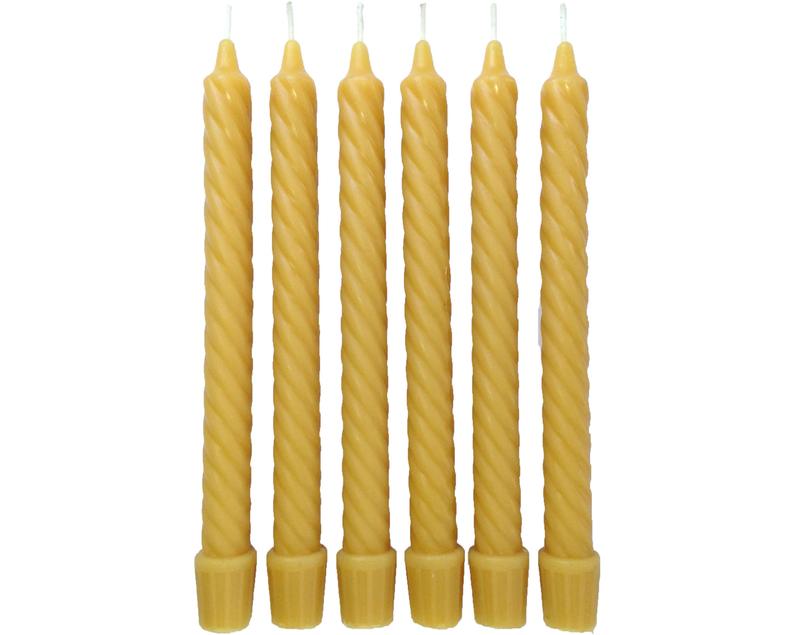 Beeswax swirled taper candles - handmade! Come explore Thanksgiving table decor! 
 #tapercandle #swirled #candles