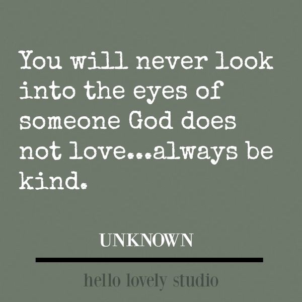 Inspirational quote and religious message about kindness. #inspirationalquote #quotes #faith #christianity