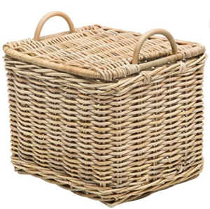 Rattan Basket With Lid