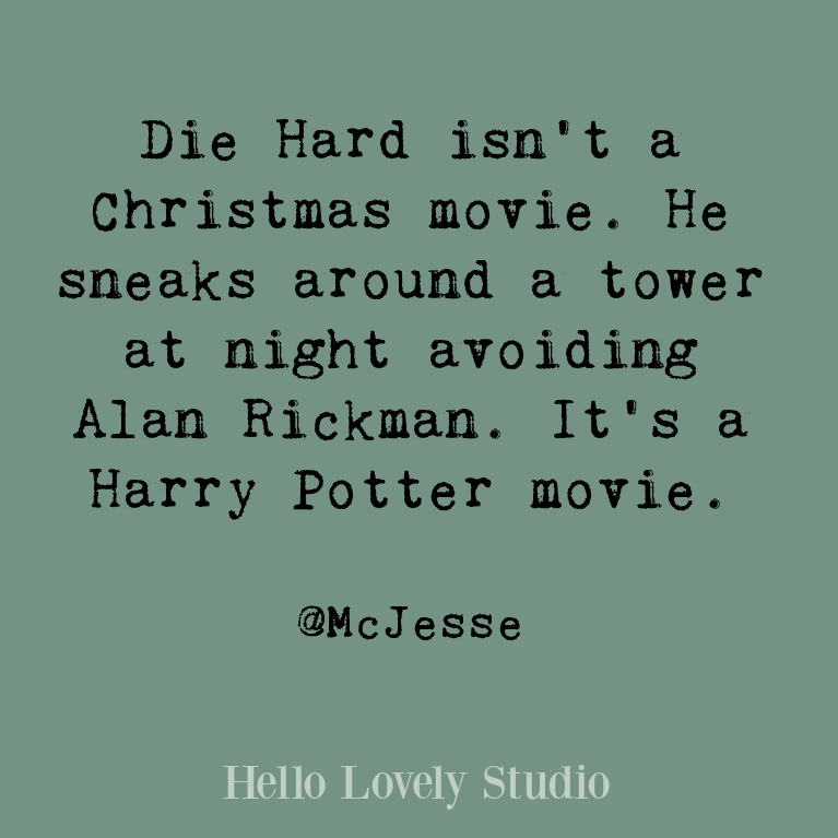 Funny Christmas quote on Hello Lovely Studio. #christmashumor #holidayquote #funnyquotes #humorquotes