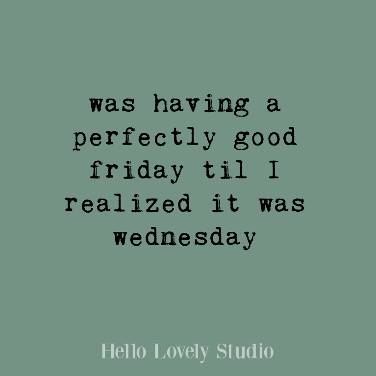 Funny quote and life humor on Hello Lovely Studio. #funnyquotes #humorquote #sillyquotes