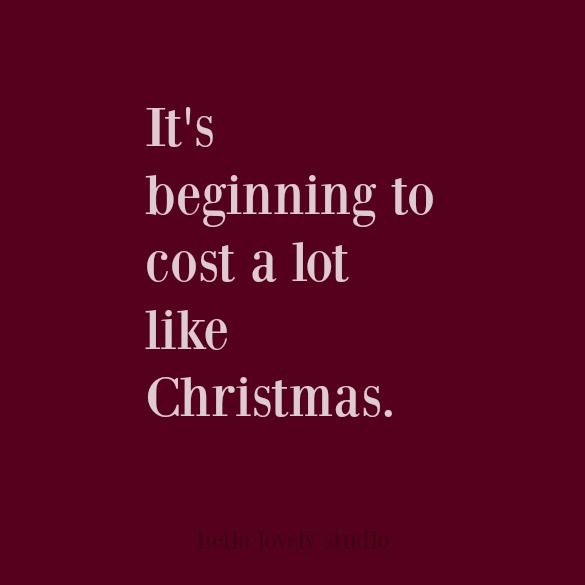 Funny holiday humor Christmas quote. #humor #funnyquote #christmas #quotes