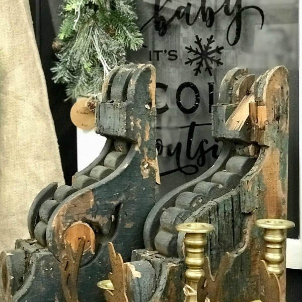 Farmhouse Christmas decor and vintage holiday decorations from Trove Vintage at Vintage Bliss in Beloit. #holidaydecor #vintagechristmas #farmhousechristmas