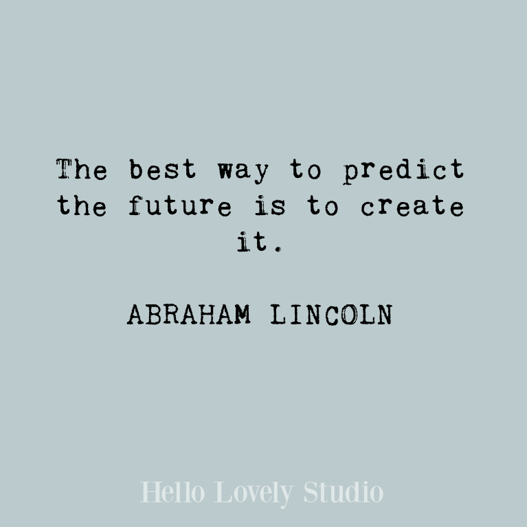 Inspiring New Year quote to promote hope, peace, love, and encouragement in the days ahead - Hello Lovely Studio. #quotes #newyearquotes #encouragementquotes