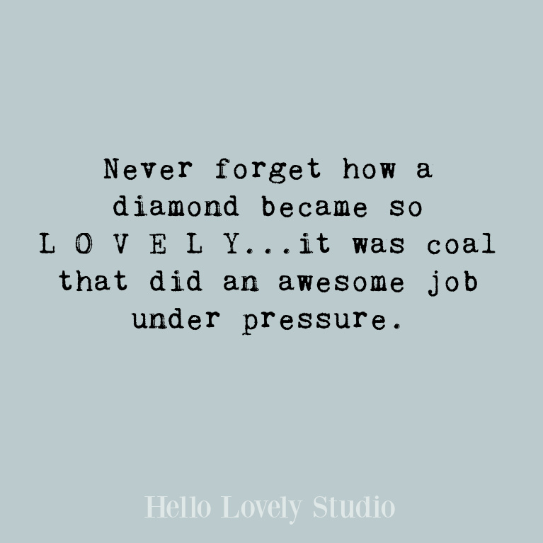 Inspiring New Year quote to promote hope, peace, love, and encouragement in the days ahead - Hello Lovely Studio. #quotes #newyearquotes #encouragementquotes