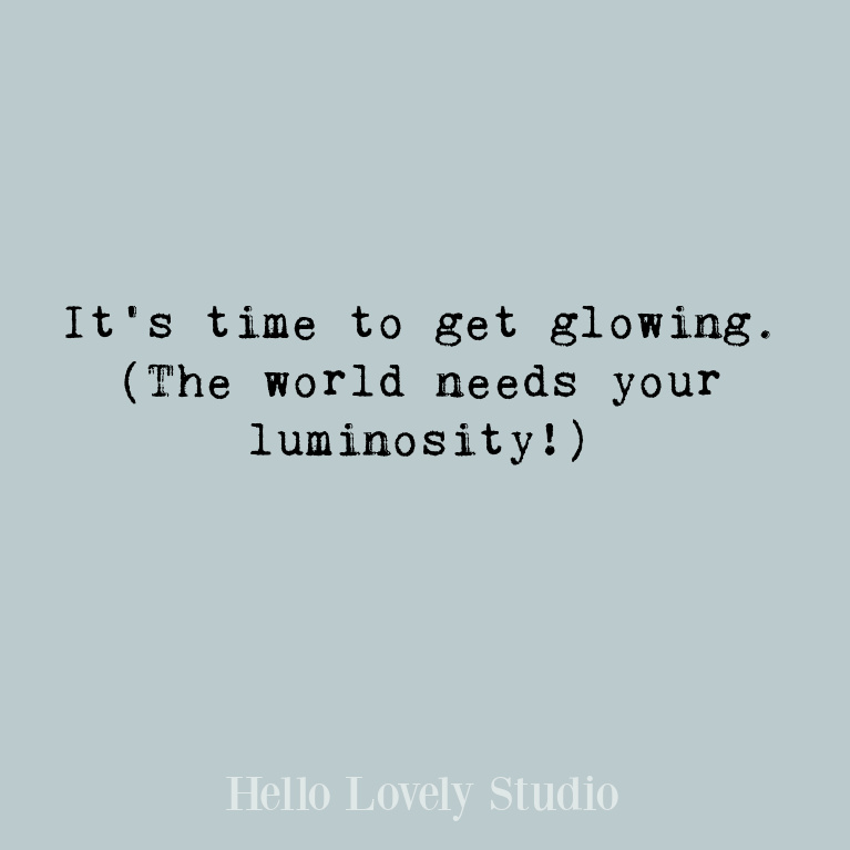 Inspiring New Year quote to promote hope, peace, love, and encouragement in the days ahead - Hello Lovely Studio. #quotes #newyearquotes #encouragementquotes