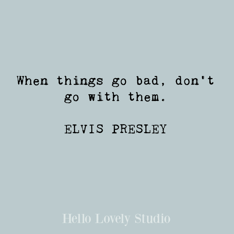 Elvis Presley inspirational quote. #quotes #elvis