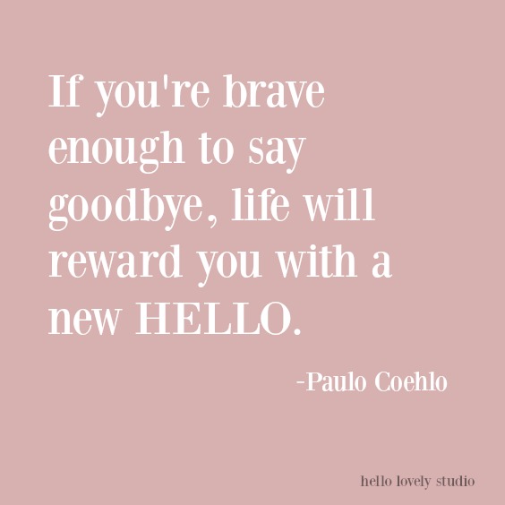 New Year quote - an inspirational quote to encourage and energize for the fresh year ahead. #newyearquotes #inspirationalquote #encouragement #hellolovelystudio
