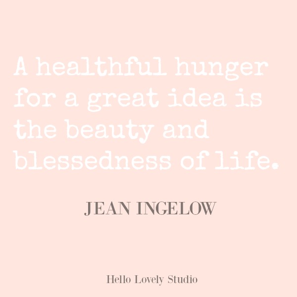 Inspirational quote on Hello Lovely Studio. #hellolovelystudio #quotes #inspirationalquote