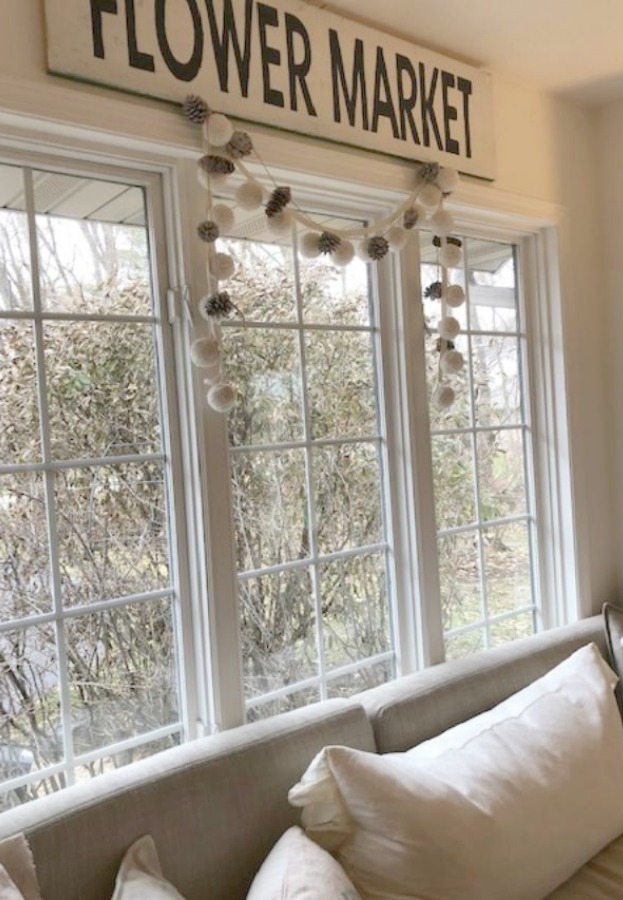 Neutral Christmas decor 2019 - Hello Lovely Studio.