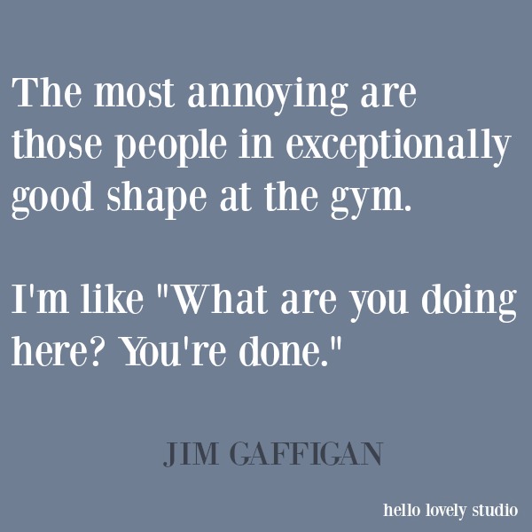 Funny quote and humor on Hello Lovely Studio. #funnyquote #humor #jimgaffigan