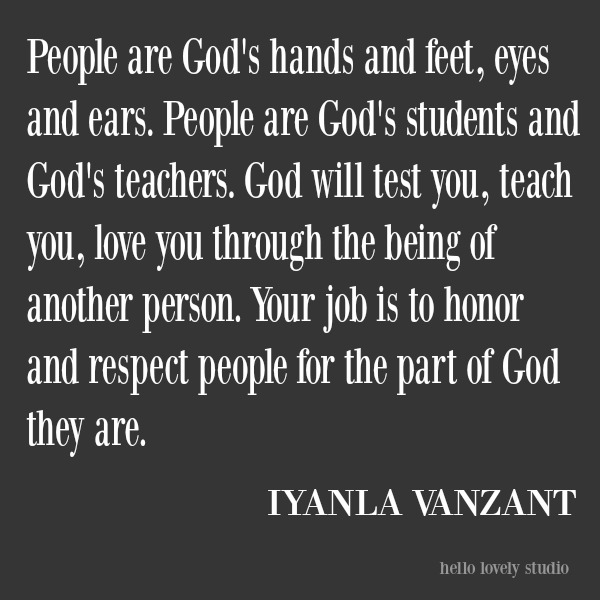 Inspirational quote to encourage from Iyanla Vanzant on Hello Lovely Studio. #inspirationalquote #iyanlavanzant #encouragement #personalgrowth #quotes #lifequote