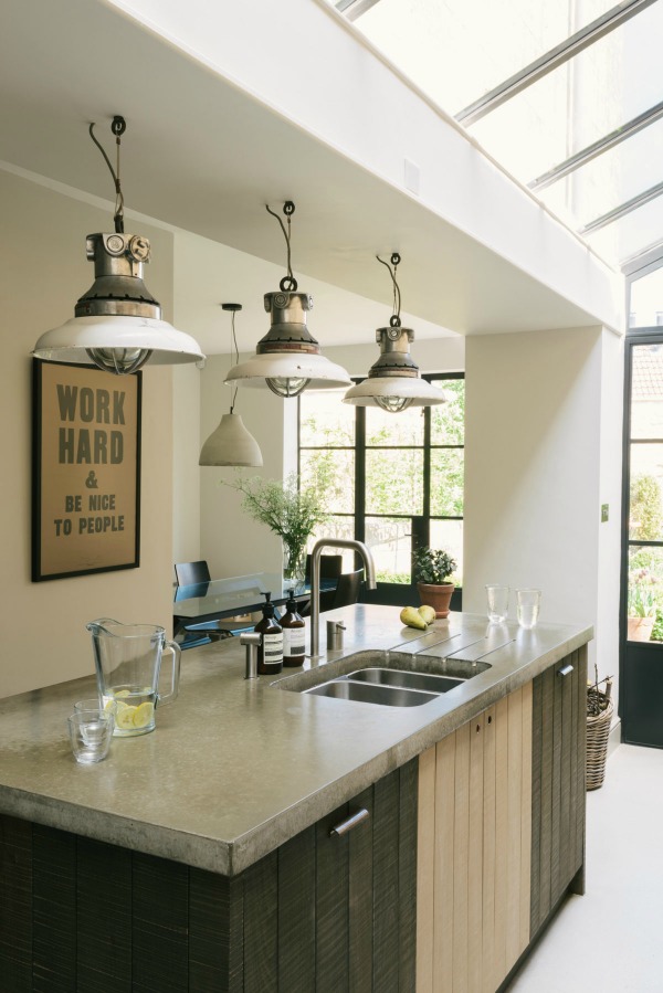 Award winning rustic English country kitchen design by deVOL with Sebastian Cox cabinets handmade in Leicestershire from English beech. #deVOL #kitchendesign #englishcountry #rustickitchen #bespokekitchen