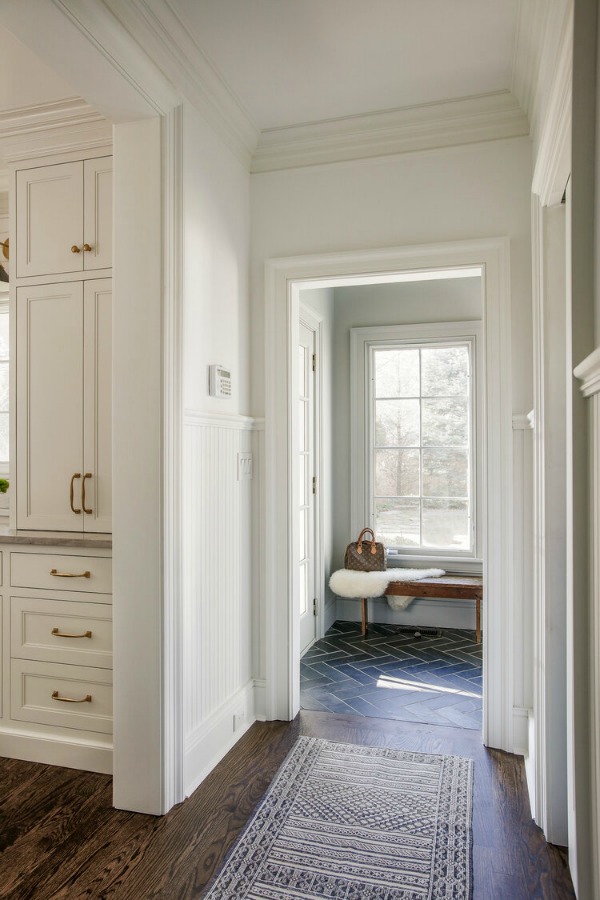 Custom kitchen by Edward Deegan. #kitchendesign #whitekitchen