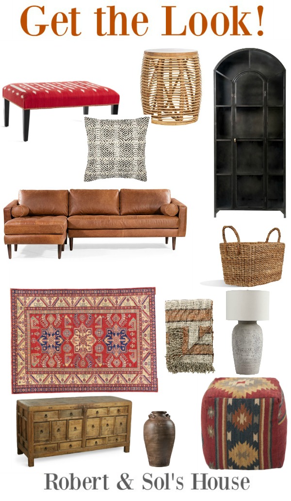 Robert & Sol's House - Get the Look of the living room from Grace & Frankie on Netflix. #graceandfrankie #getthelook #interiordesign #robertandsol