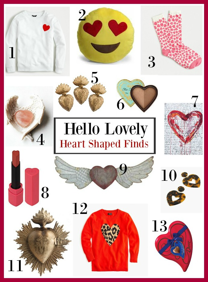 Heart Shaped Finds - Hello Lovely Studio