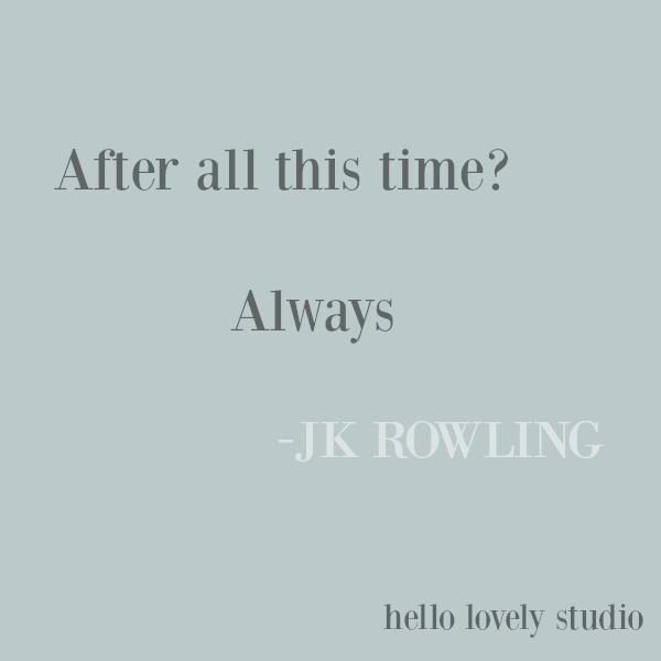 Inspirational quote from J. K. Rowling on Hello Lovely Studio. #inspirationalquote #jkrowling #quotes