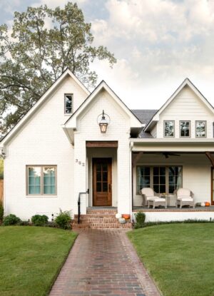 White House Exterior Paint Colors & Inspiration - Hello Lovely