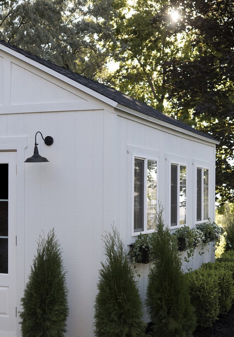 White Homes + White Exterior Paint Colors to Try Now! Hello