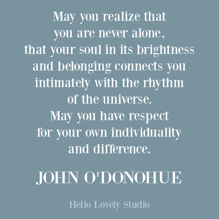 John O'Donohue encouraging inspirational quote about the soul. #soulquotes #inspirationalquote #encouragementquotes