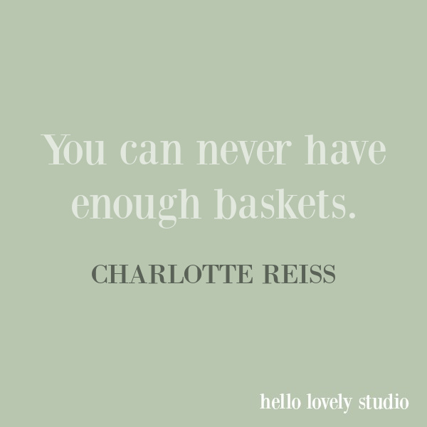 Charlotte Reiss of Vivi et Margot quote on Hello Lovely Studio.