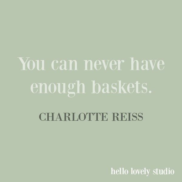 Charlotte Reiss of Vivi et Margot quote on Hello Lovely Studio.