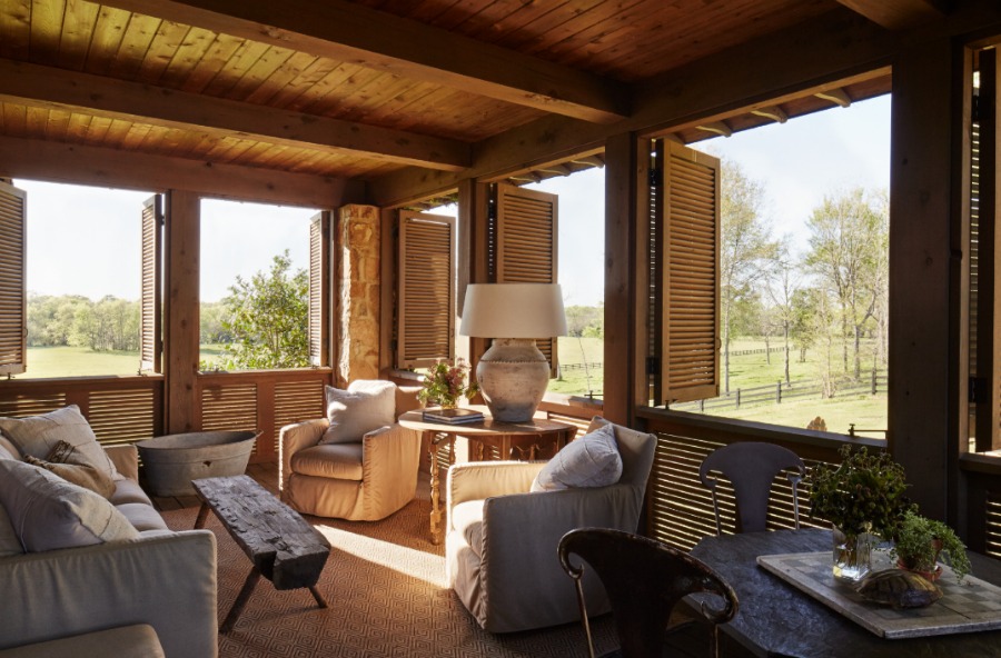 Exquisite architecture and design by Jeffrey Dungan for his Marsh Farm project. #jeffreydungan #interiordesign #sophisticateddecor #timelessdesign