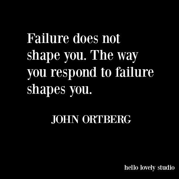 Inspirational faith quote from John Ortberg on Hello Lovely Studio. #quotes #faith #spirituality #christianity