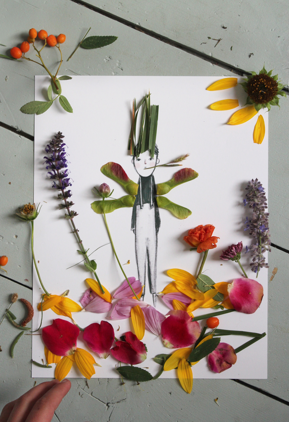 Nature Paper Dolls by Mer Mag. Come be charmed by these Sweet Spring Crafts & Finds to Welcome the Season!